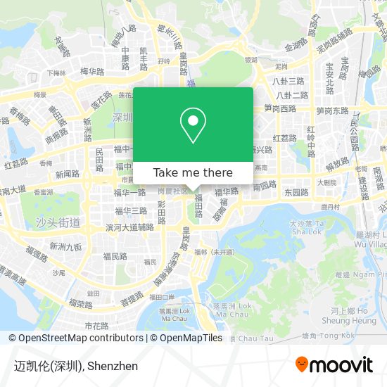 迈凯伦(深圳) map