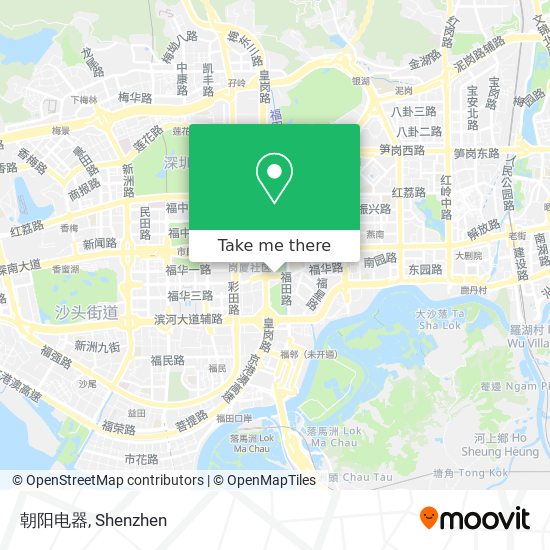朝阳电器 map