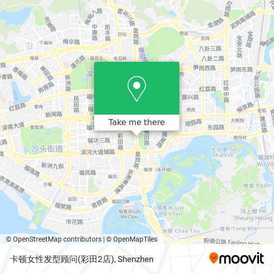 卡顿女性发型顾问(彩田2店) map