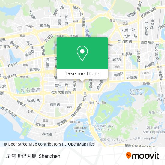 星河世纪大厦 map