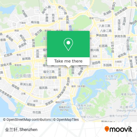 金兰轩 map
