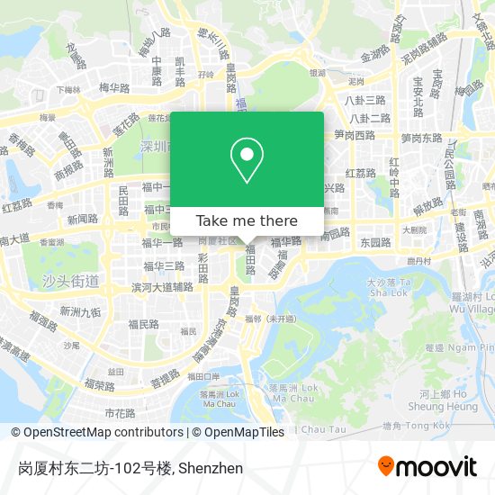 岗厦村东二坊-102号楼 map