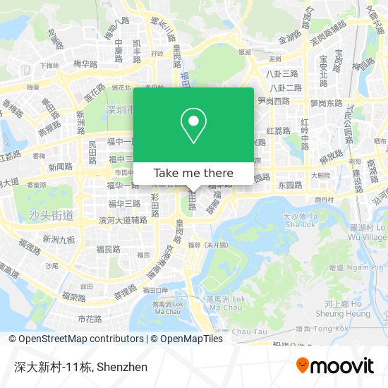 深大新村-11栋 map