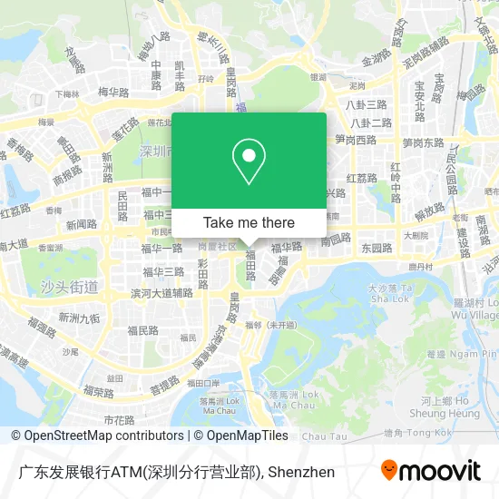 广东发展银行ATM(深圳分行营业部) map