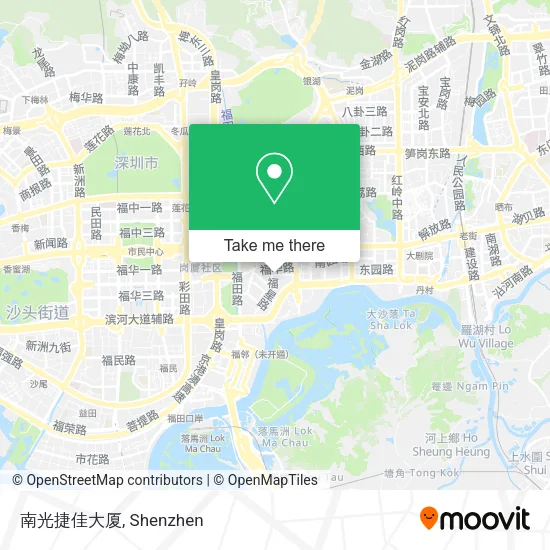 南光捷佳大厦 map