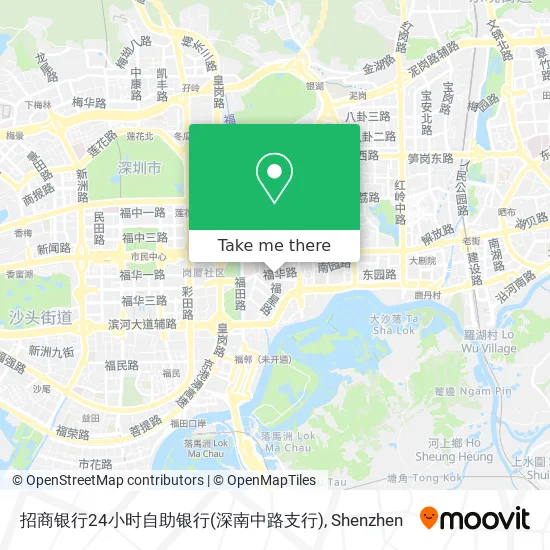 招商银行24小时自助银行(深南中路支行) map