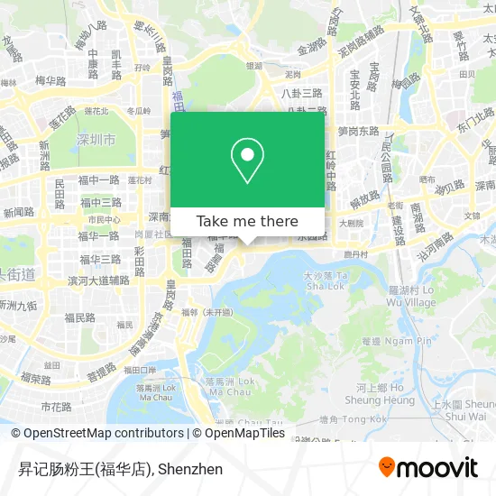 昇记肠粉王(福华店) map