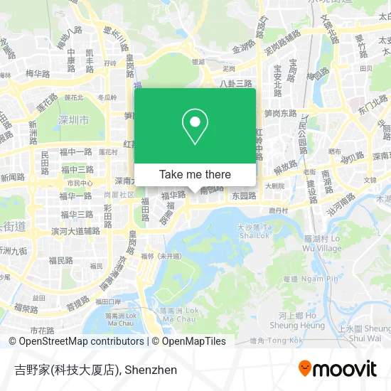 吉野家(科技大厦店) map