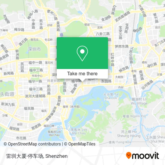 雷圳大厦-停车场 map