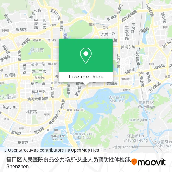 福田区人民医院食品公共场所-从业人员预防性体检部 map