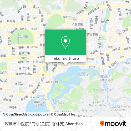 深圳市中医院2门诊(总院)-杏林苑 map