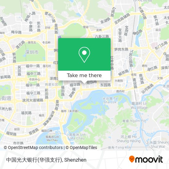中国光大银行(华强支行) map