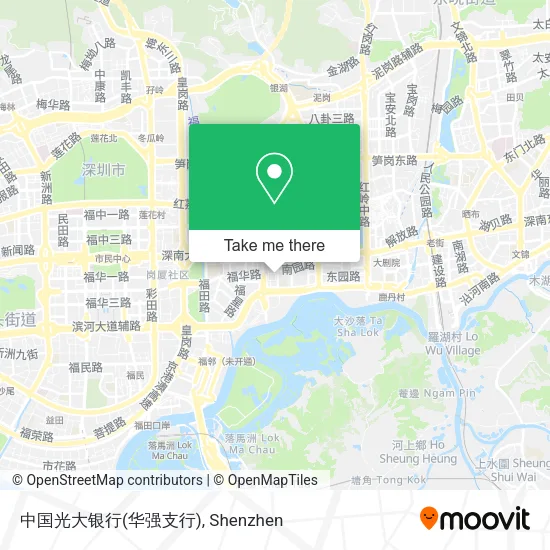 中国光大银行(华强支行) map
