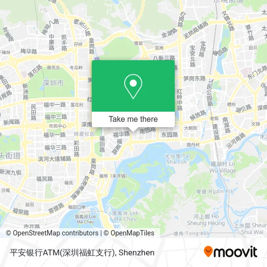 平安银行ATM(深圳福虹支行) map