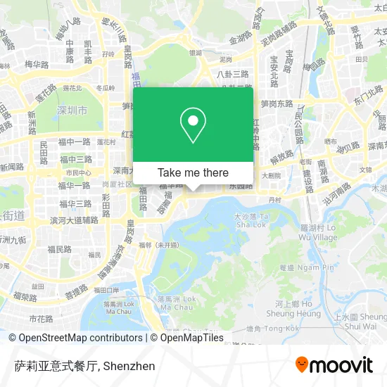 萨莉亚意式餐厅 map