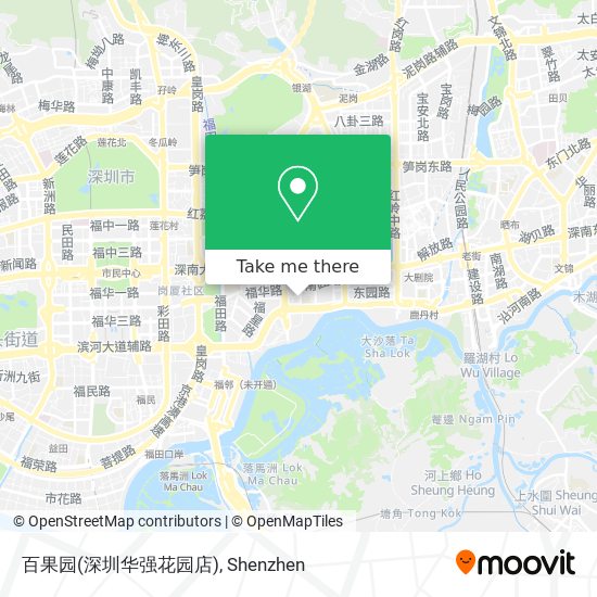 百果园(深圳华强花园店) map