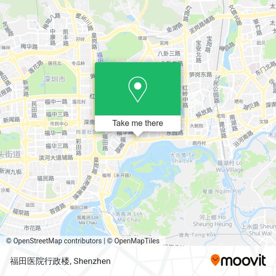 福田医院行政楼 map