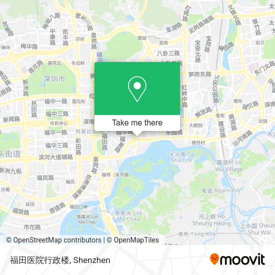 福田医院行政楼 map