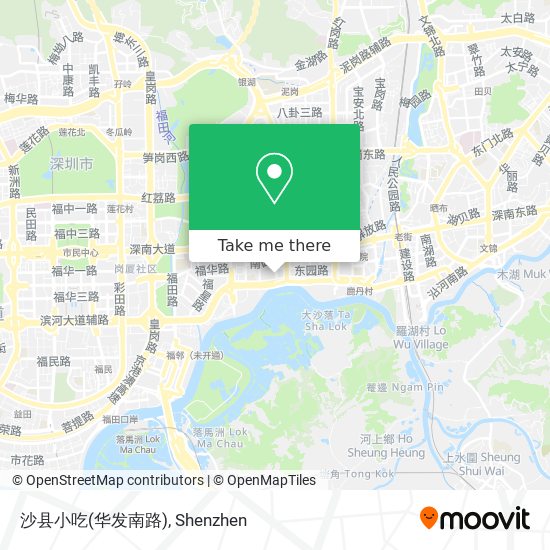 沙县小吃(华发南路) map