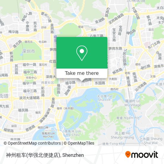 神州租车(华强北便捷店) map
