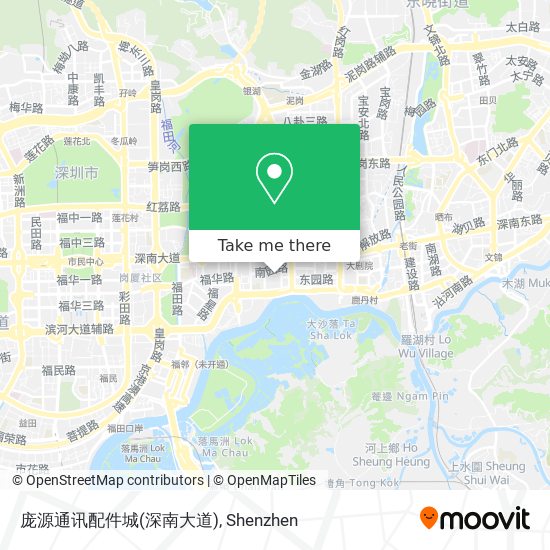 庞源通讯配件城(深南大道) map