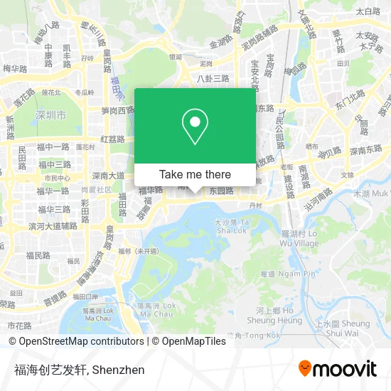 福海创艺发轩 map