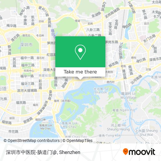 深圳市中医院-肠道门诊 map