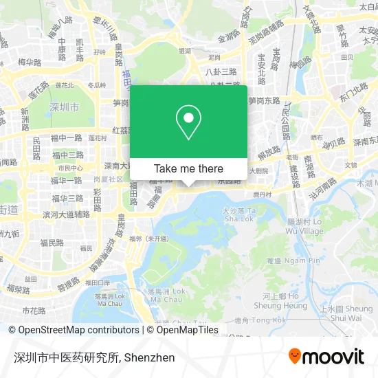 深圳市中医药研究所 map
