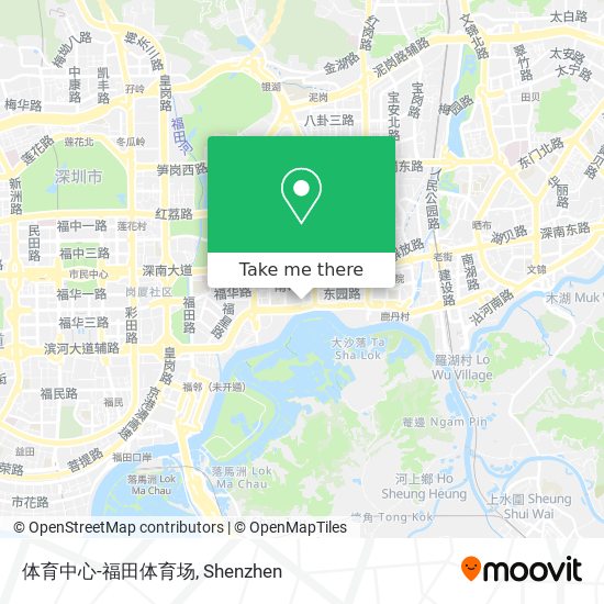 体育中心-福田体育场 map