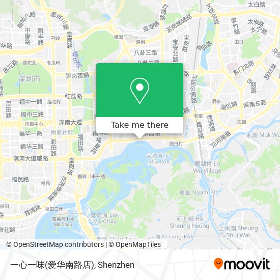一心一味(爱华南路店) map