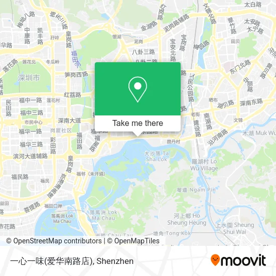 一心一味(爱华南路店) map