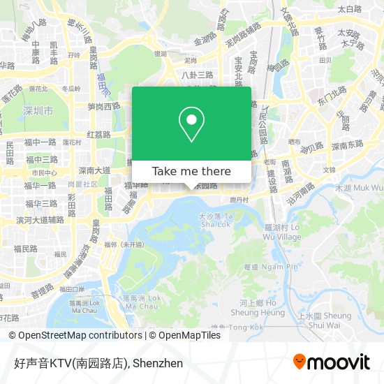 好声音KTV(南园路店) map