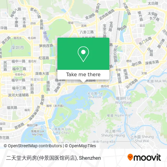 二天堂大药房(仲景国医馆药店) map
