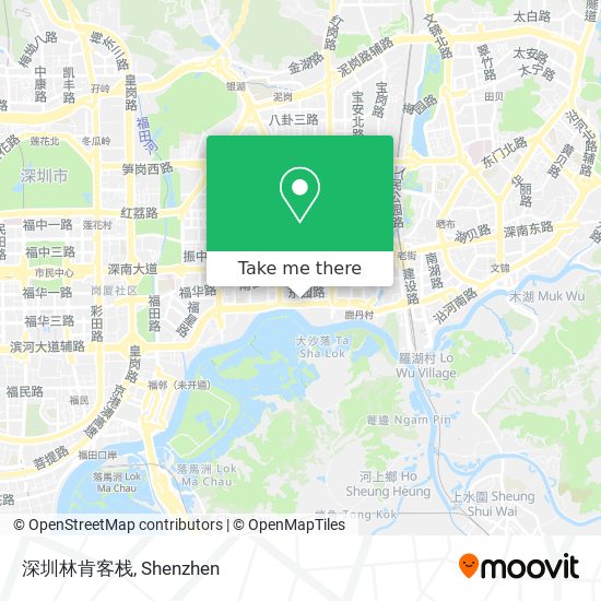 深圳林肯客栈 map