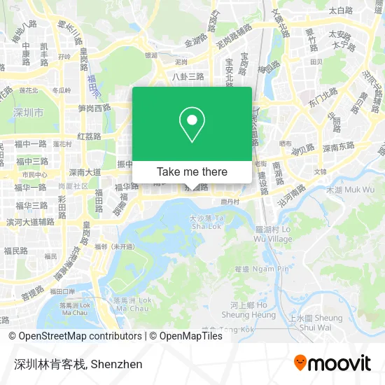 深圳林肯客栈 map