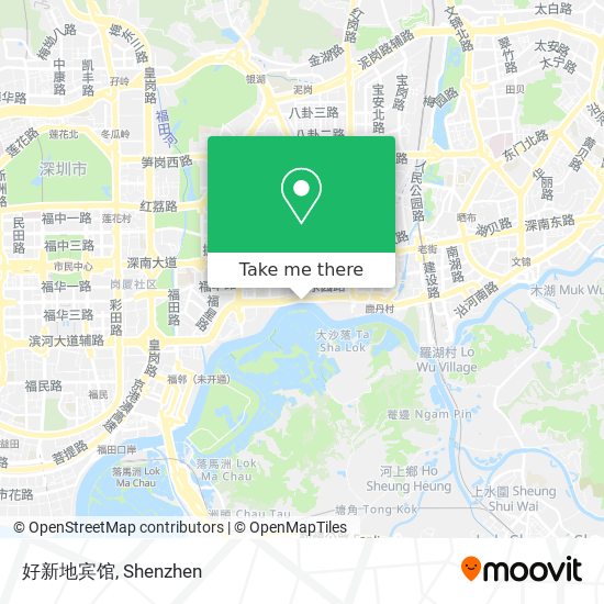 好新地宾馆 map