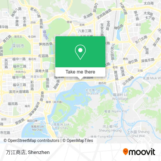 万江商店 map