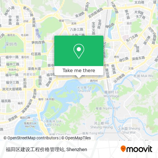 福田区建设工程价格管理站 map