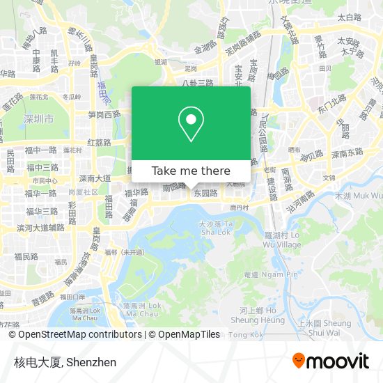 核电大厦 map