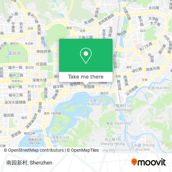 南园新村 map