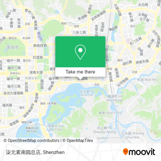 柒元素南园总店 map