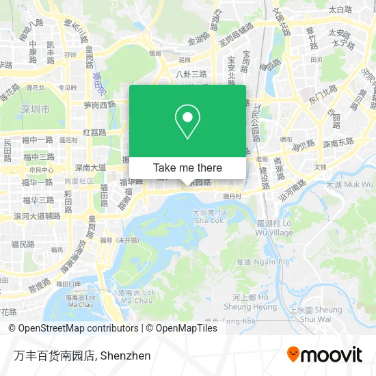 万丰百货南园店 map