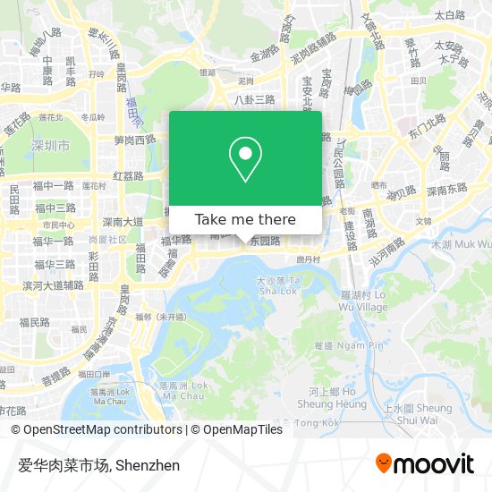 爱华肉菜市场 map