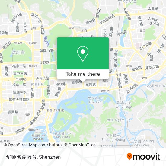 华师名鼎教育 map