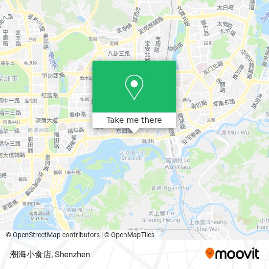 潮海小食店 map