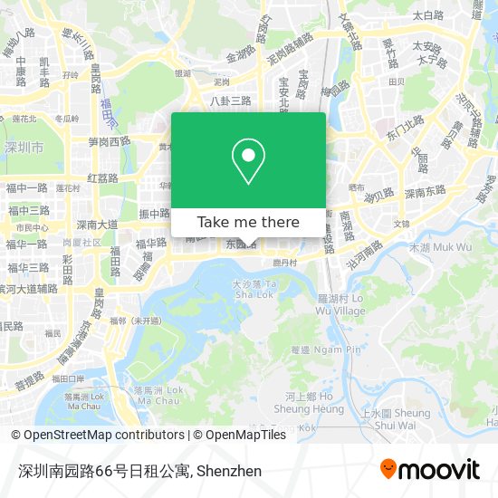 深圳南园路66号日租公寓 map