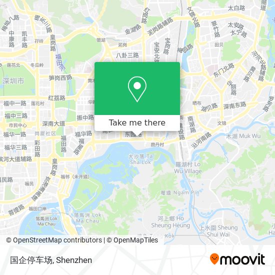国企停车场 map