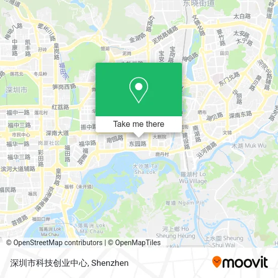 深圳市科技创业中心 map