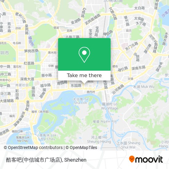 酷客吧(中信城市广场店) map