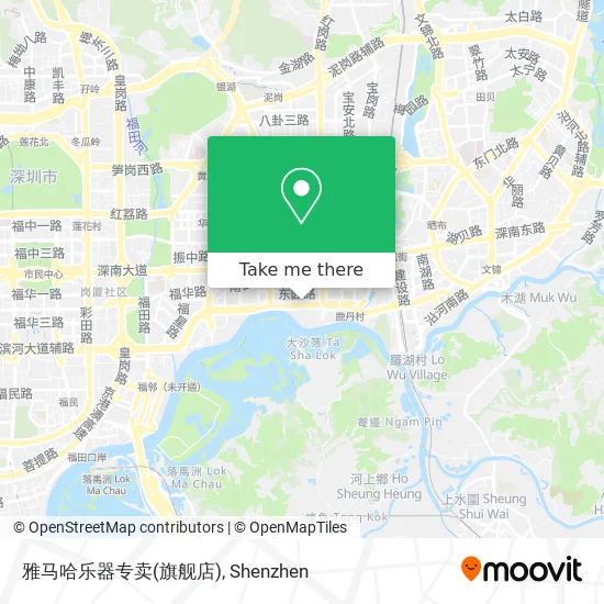 雅马哈乐器专卖(旗舰店) map